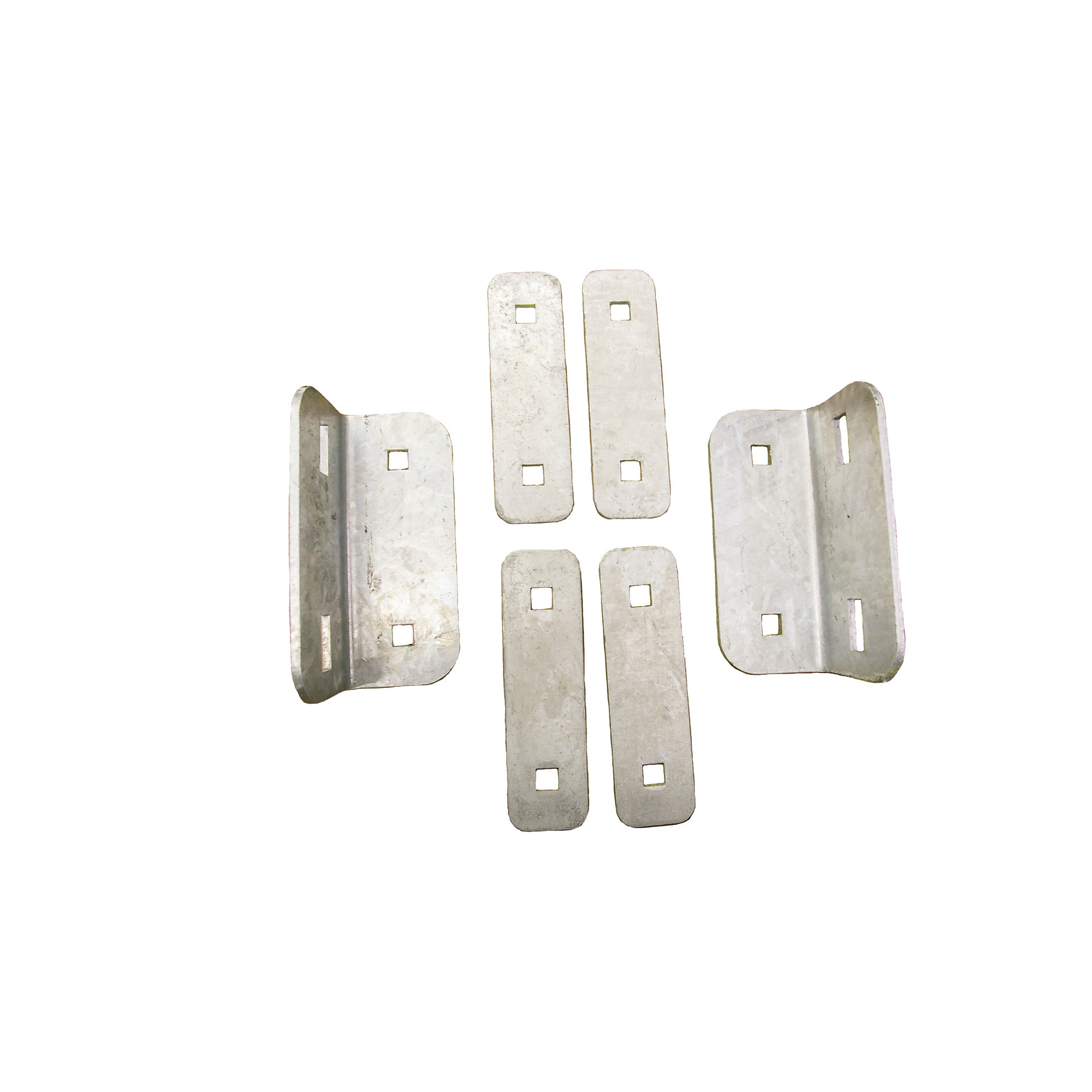 Tommy Docks Floating Dock Corner Bracket Kit - 12in. x 12in., 2x8 Frame, Hot-Dipped Galvanized Steel, Model# FDBCK-28001